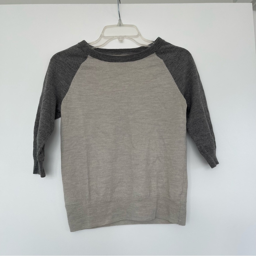 J. Crew 3/4 Sleeve Top